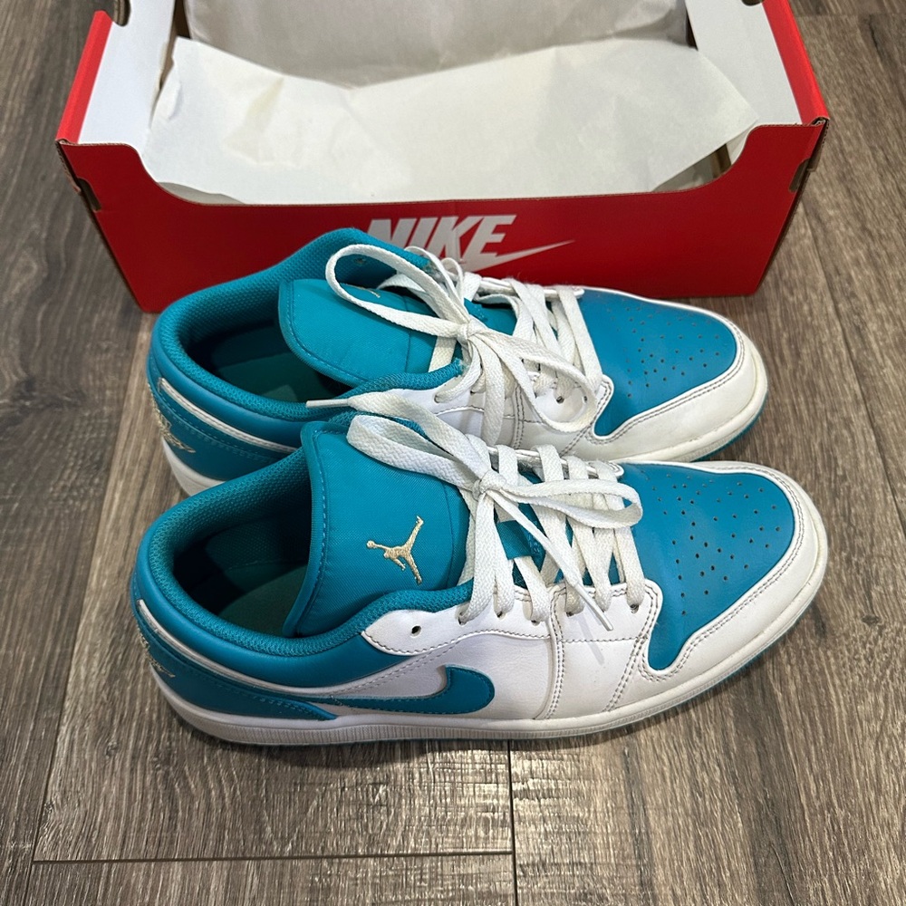 Blue Nike Dukes
